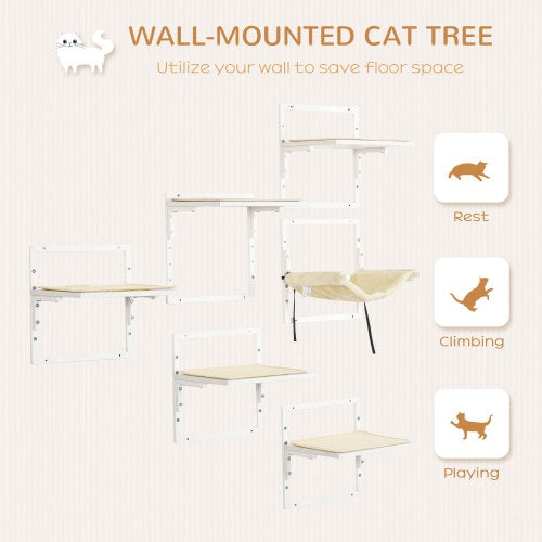 Modern Cat Wall Shelves for Indoor Cats