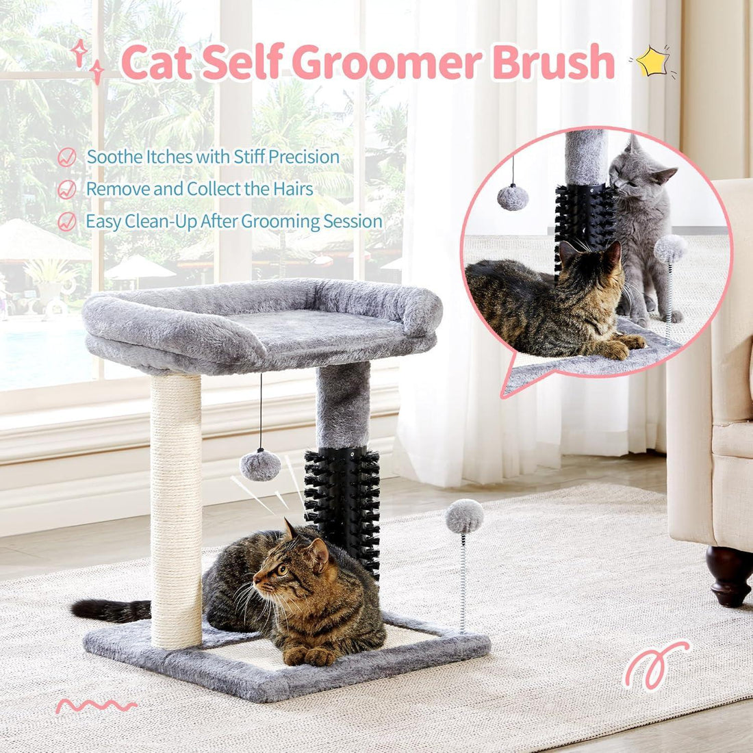 Small 4-in-1 Cat Tree Tower