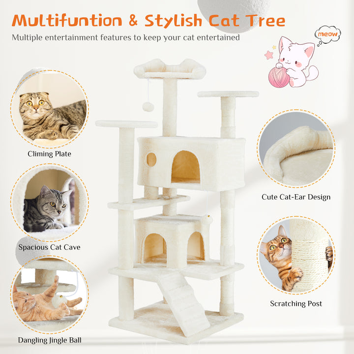 Multi Functional Cat Treehouse
