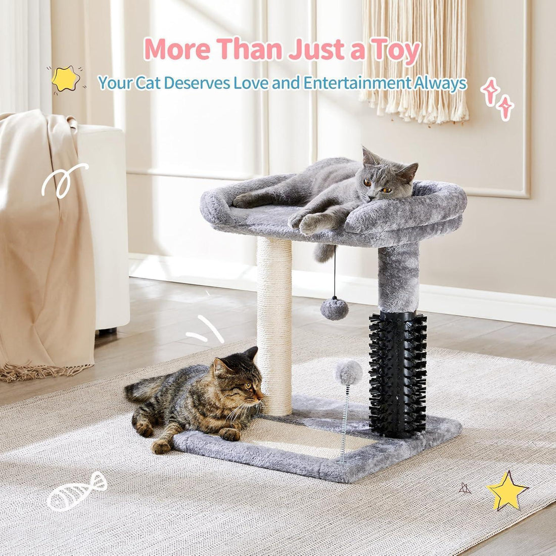 Small 4-in-1 Cat Tree Tower