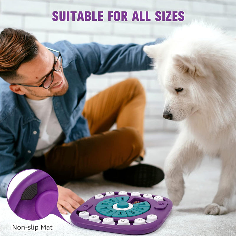 Interactive Treat Puzzle Pet Feeder