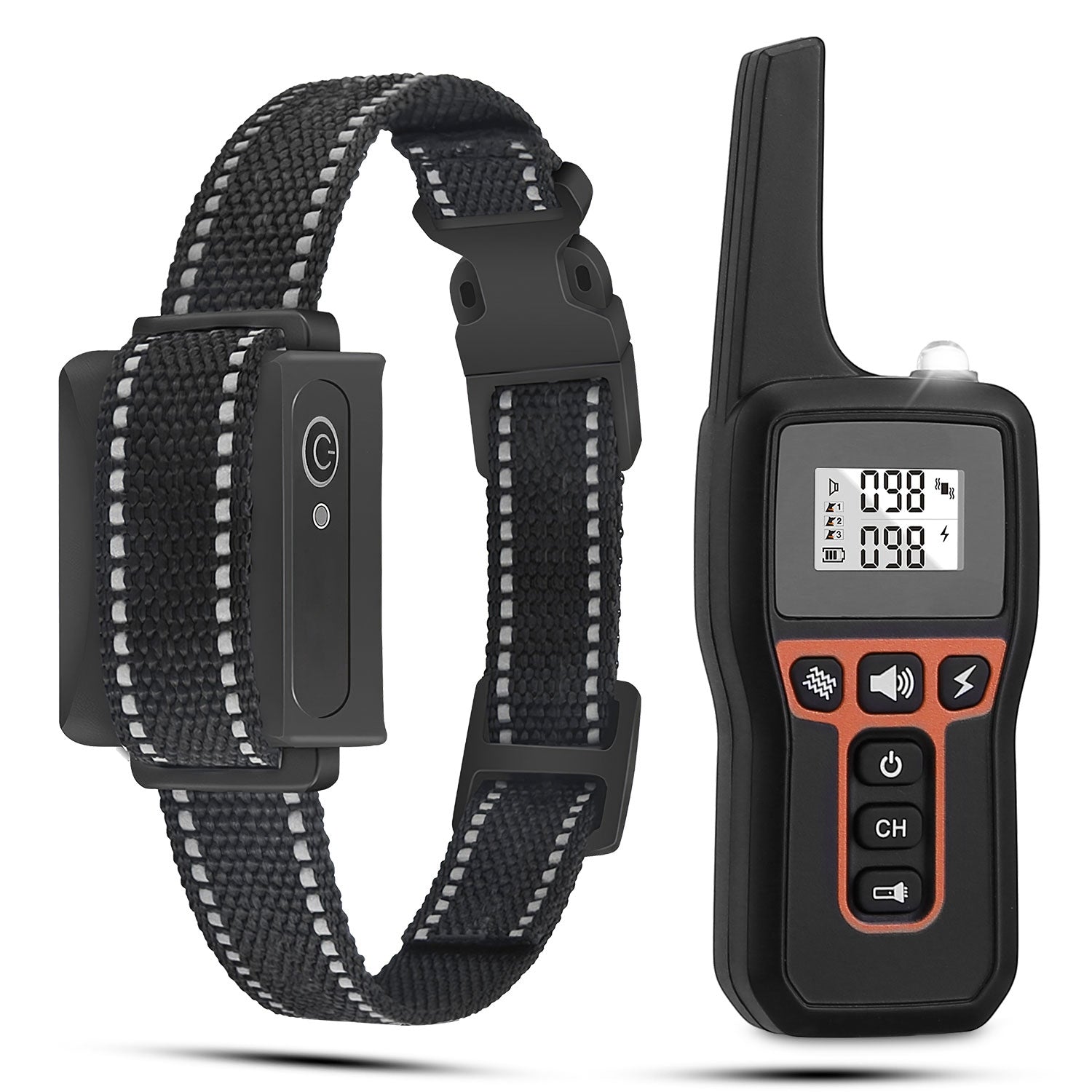IP67 Waterproof Receiver & 3-Mode Dog Trainer