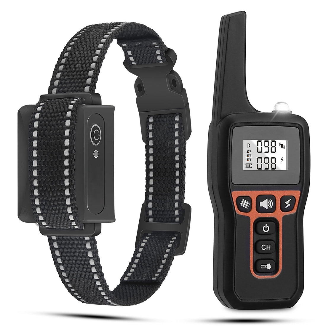 IP67 Waterproof Receiver & 3-Mode Dog Trainer