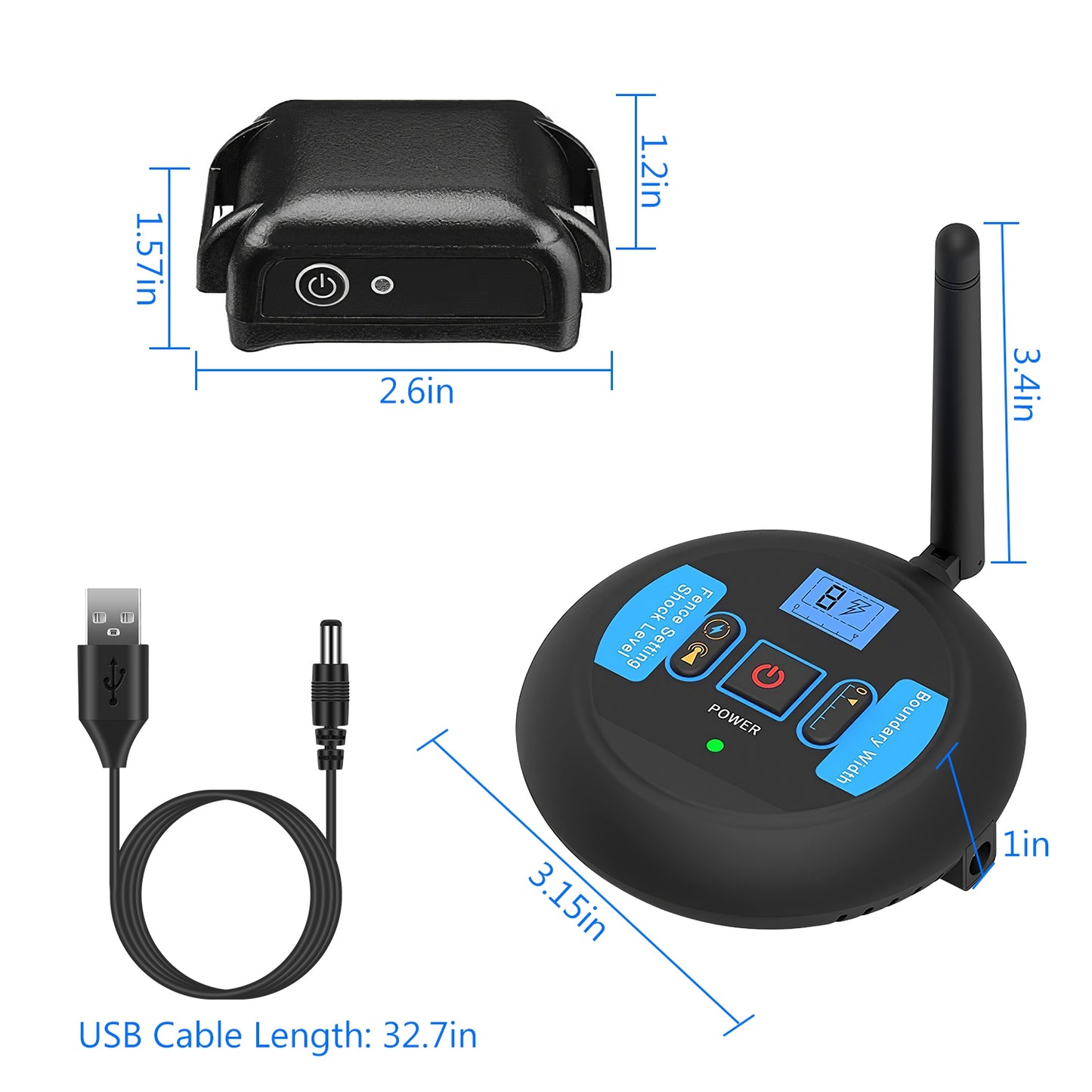 Wireless Electric Dog Fence System