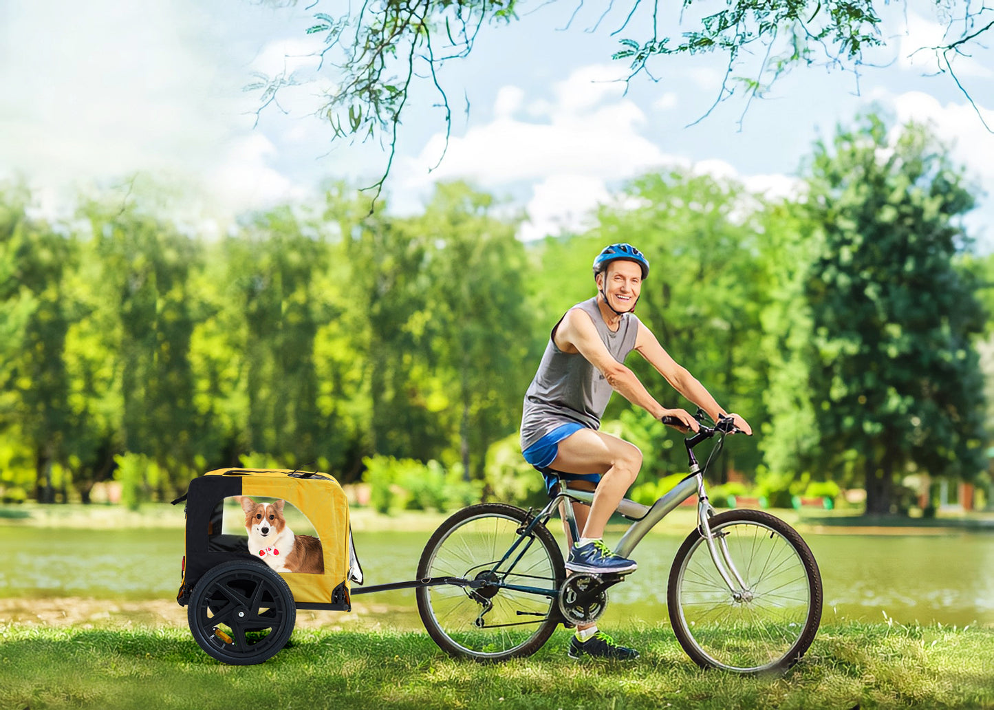 Heavy Duty Foldable Pet Stroller