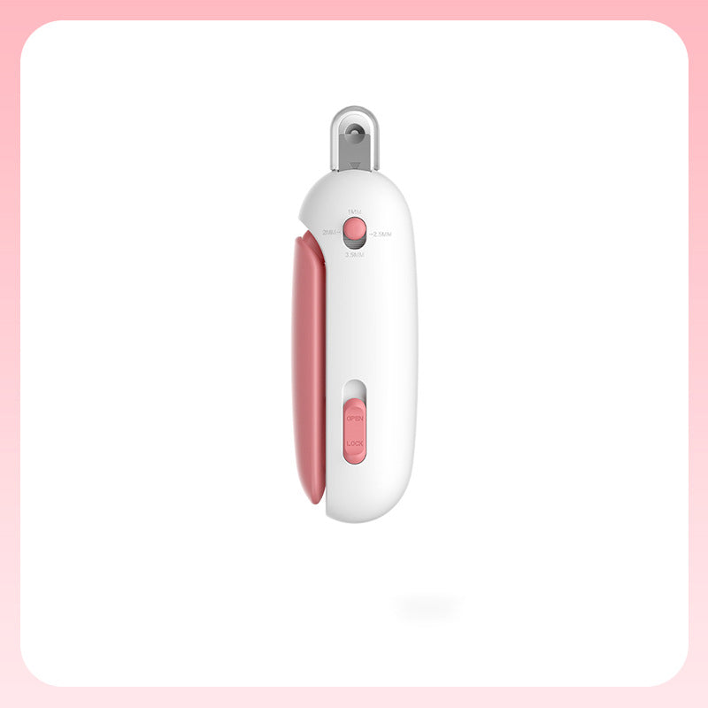 Cat Nail Scissors with Gravity Push