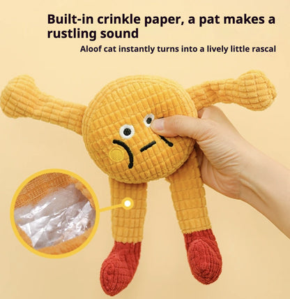 Adorable Squeaky Catnip Chew Toys