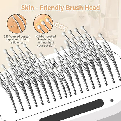 3 In 1 Pet Grooming Steam Brush