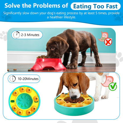 Dog Puzzle Slow Food Feeder