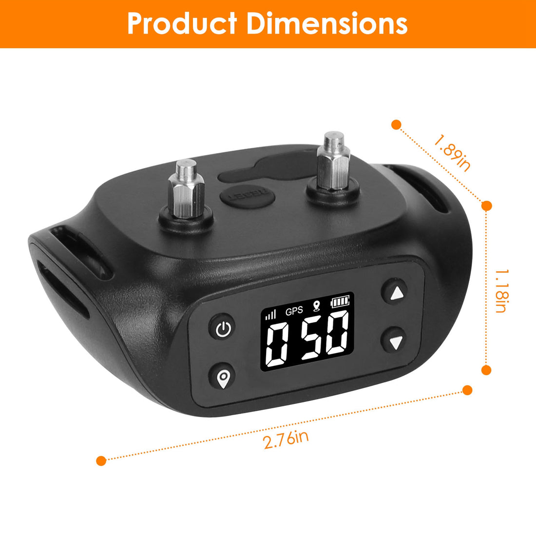 2-in-1 GPS Wireless Dog Fence Collar