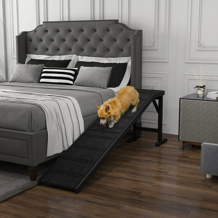 Non-Slip Carpeted Indoor Pet Ramp