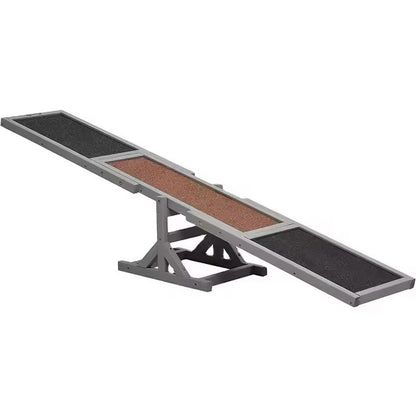 Dog Agility Training Wooden Seesaw