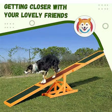 Dog Agility Training Wooden Seesaw