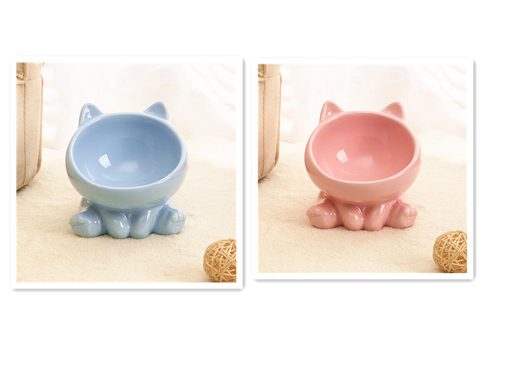 Ceramic Cat & Dog Bowl