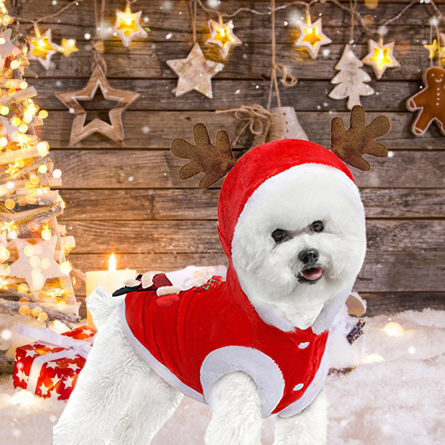 Christmas Clothes Santa Claus Pet Outfit