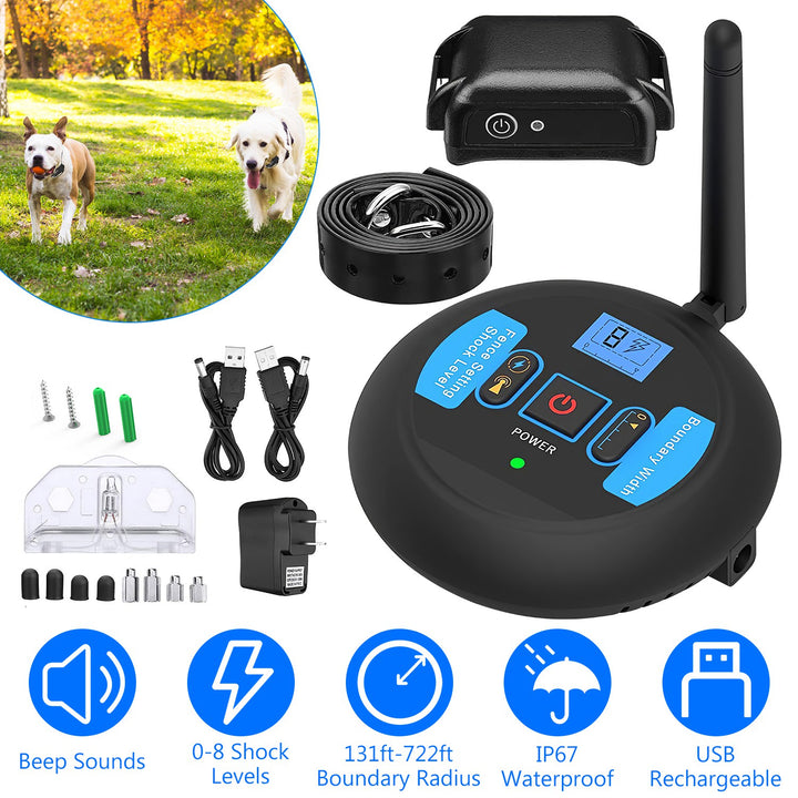 Wireless Electric Dog Fence System