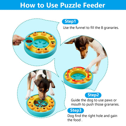 Dog Puzzle Slow Food Feeder