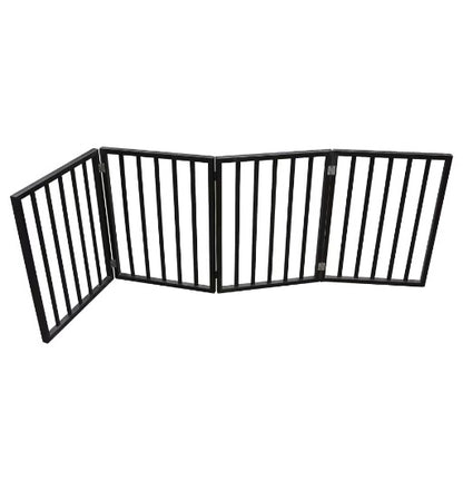 Portable Wooden Pet Gate Fence