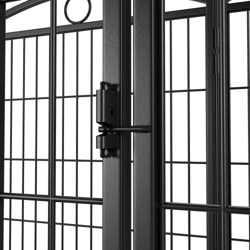 32 Inch 8 Panel Metal Dog Fence