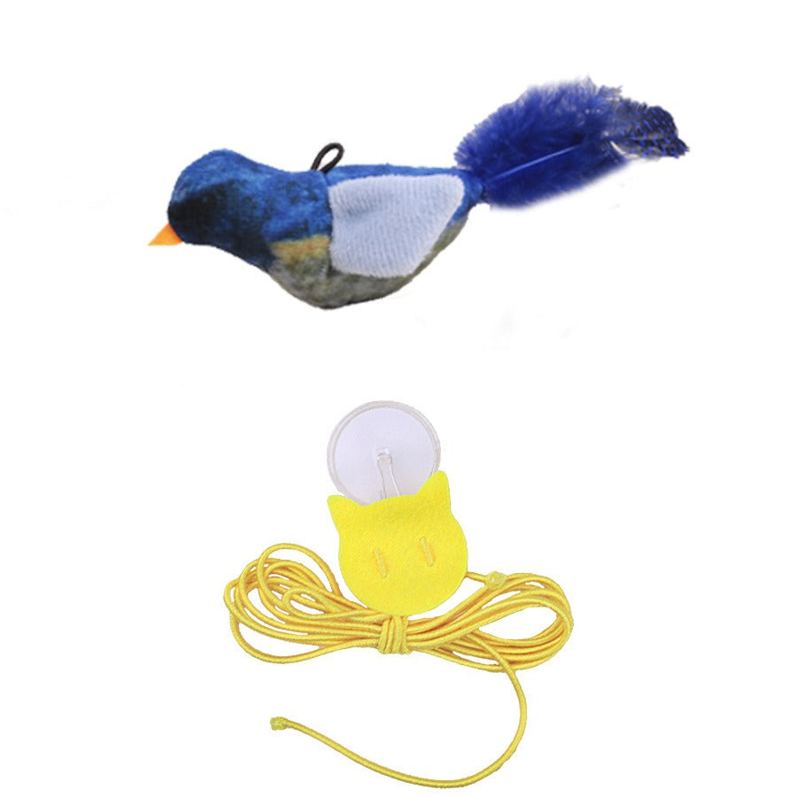 Pet Sound Bird Teaser Toy for Cats