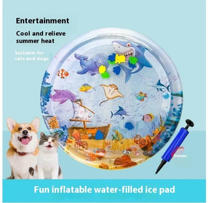 Inflatable Summer Pet Water Mat