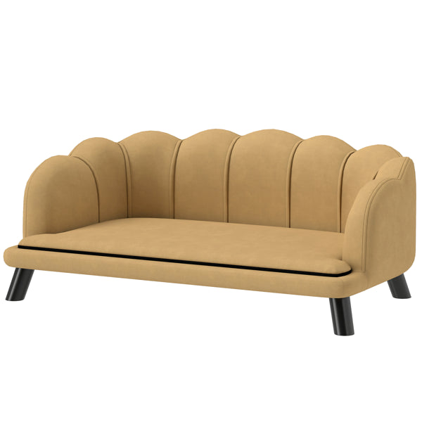 Large Velvet Comfy Sofa Dog Couch