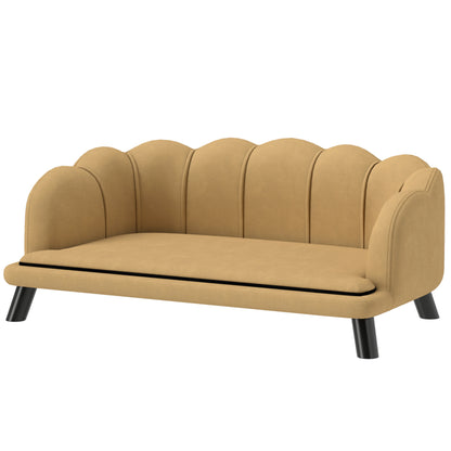 Large Velvet Comfy Sofa Dog Couch