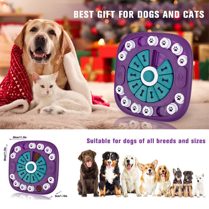 Interactive Treat Puzzle Pet Feeder