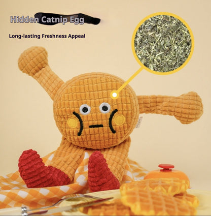 Adorable Squeaky Catnip Chew Toys