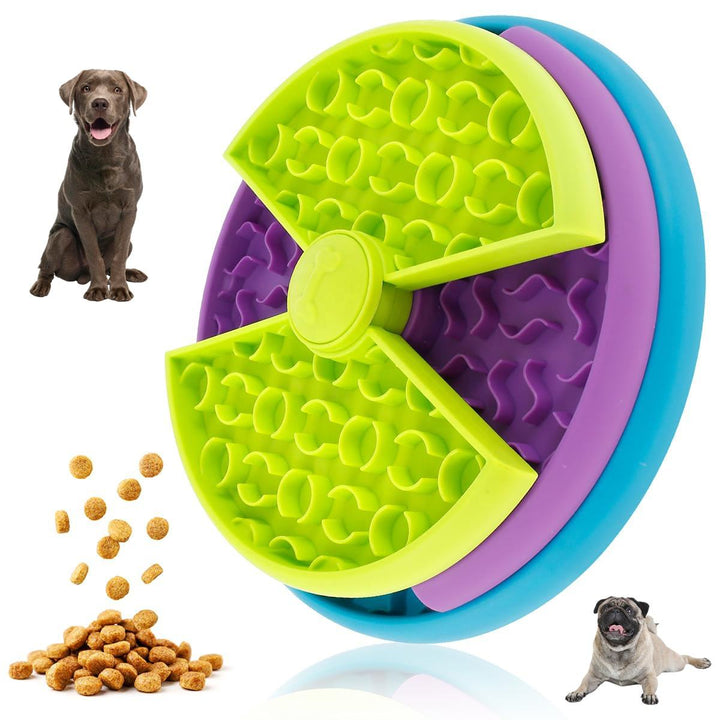 3-in-1 Interactive Pet Feeder Puzzle Bowl