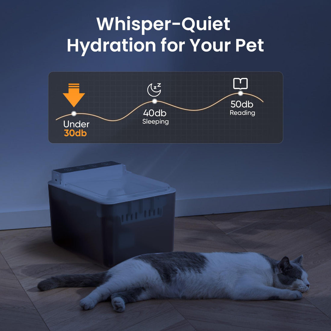 Smart Pet Water Dispenser with Sensor