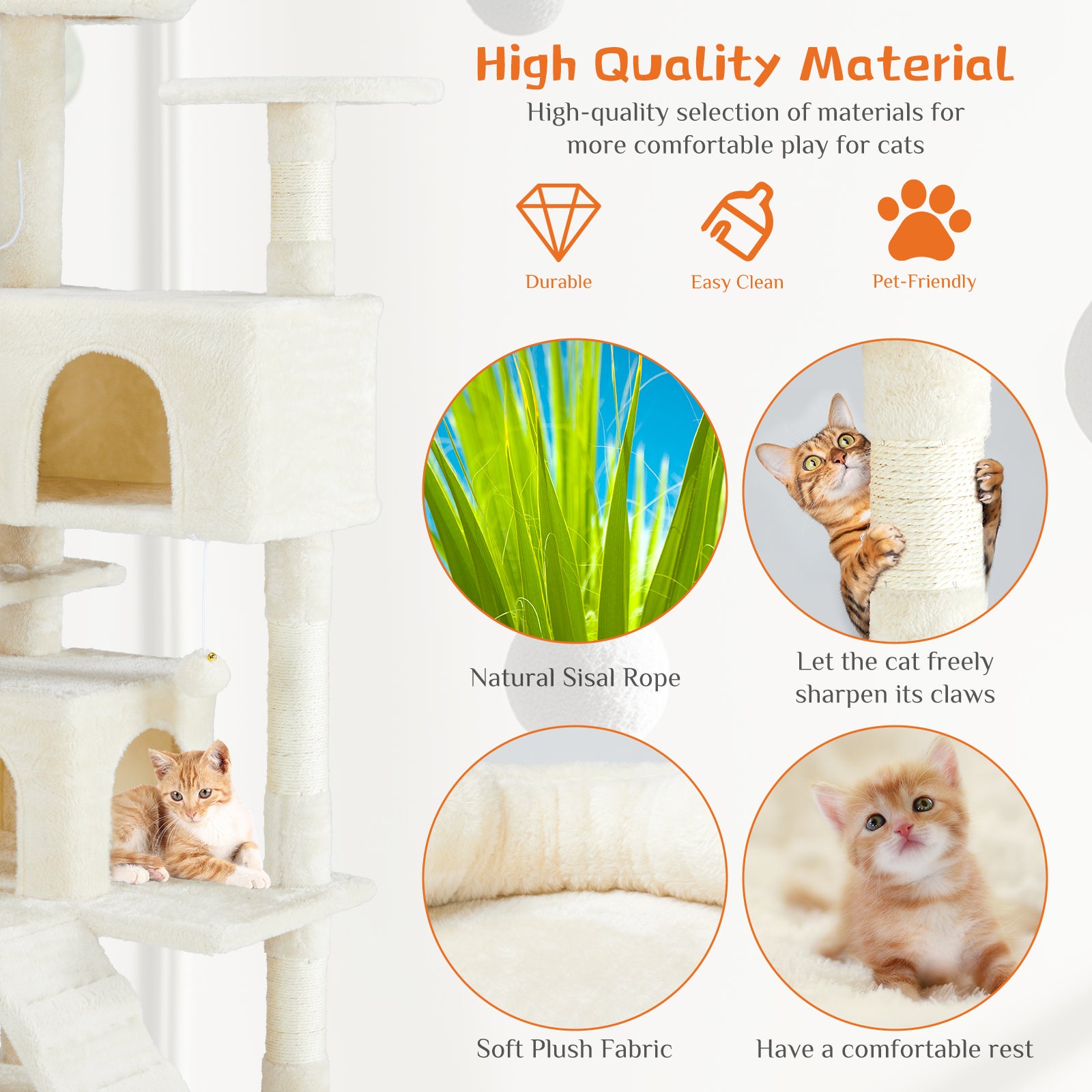 Multi Functional Cat Treehouse
