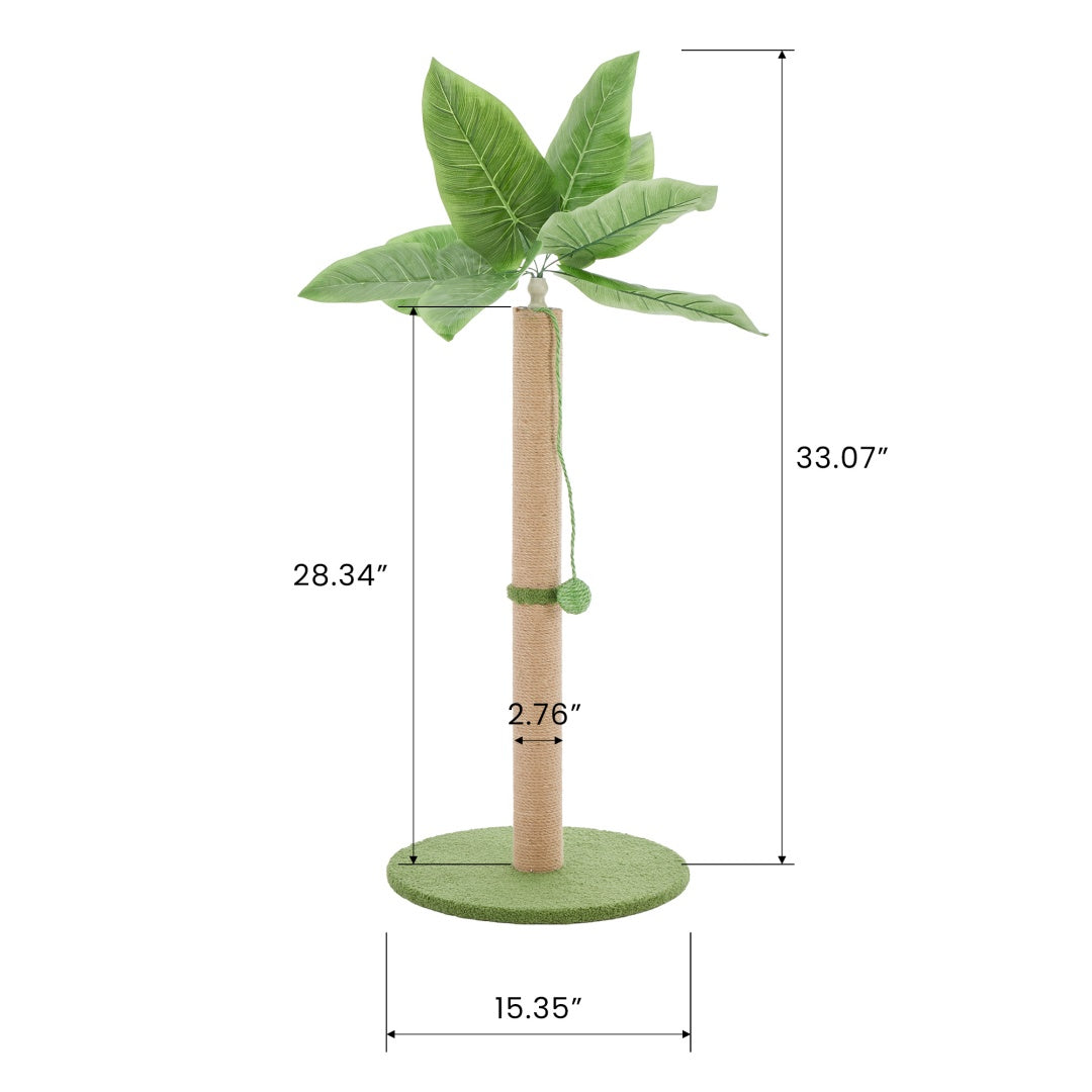 Cat Scratching Post with Dangling Ball