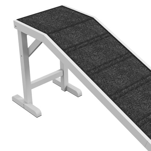 Carpeted Indoor Wooden Pet Ramp