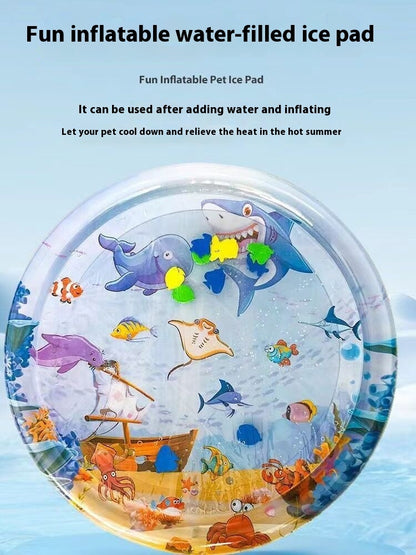 Inflatable Summer Pet Water Mat