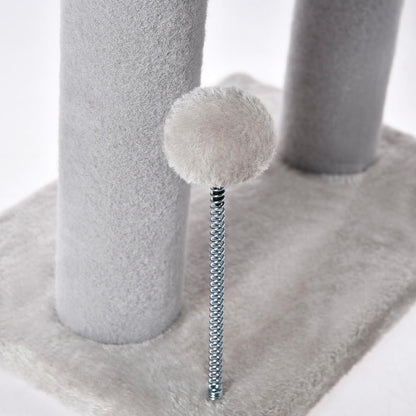 Indoor Cat Tree Tunnel Bed