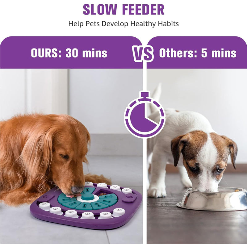 Interactive Treat Puzzle Pet Feeder