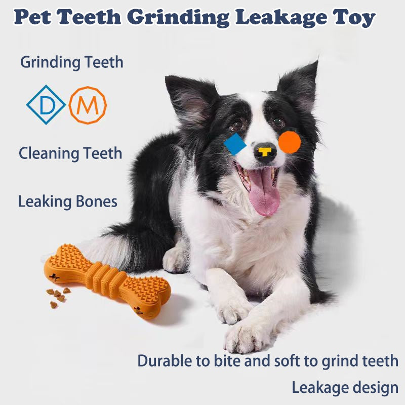 Rubber Dental Chew Toy for Dogs