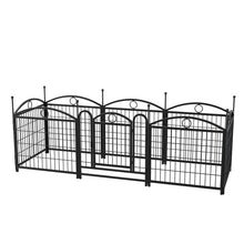 24 Inch 8 Panel Metal Dog Playpen