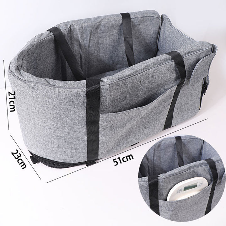 Dog Car Booster Seat Travel Bed
