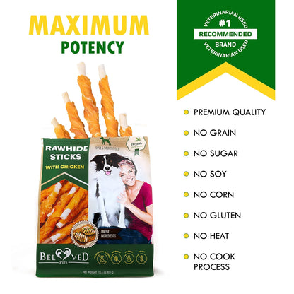Dog Chicken Wrap Chew Treats
