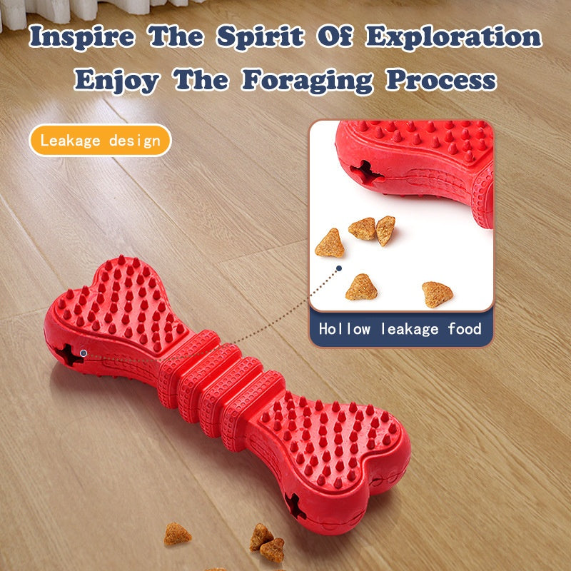 Rubber Dental Chew Toy for Dogs