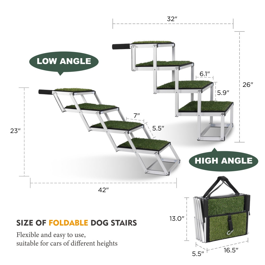 Foldable Dog Ramp for Cars