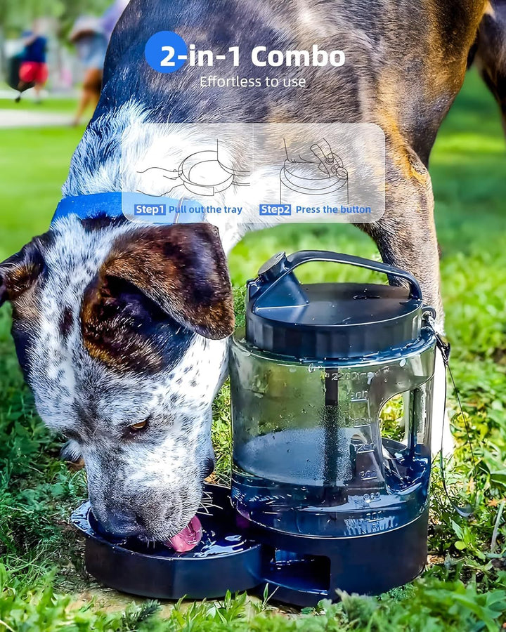 Portable Pull-Out Water Bowl for Dogs