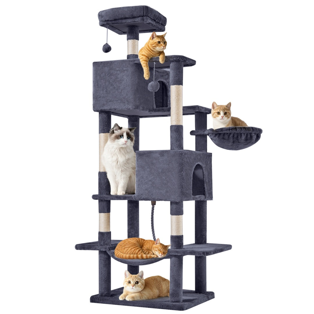 Cat Condo Tower with Hammock