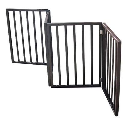Portable Wooden Pet Gate Fence