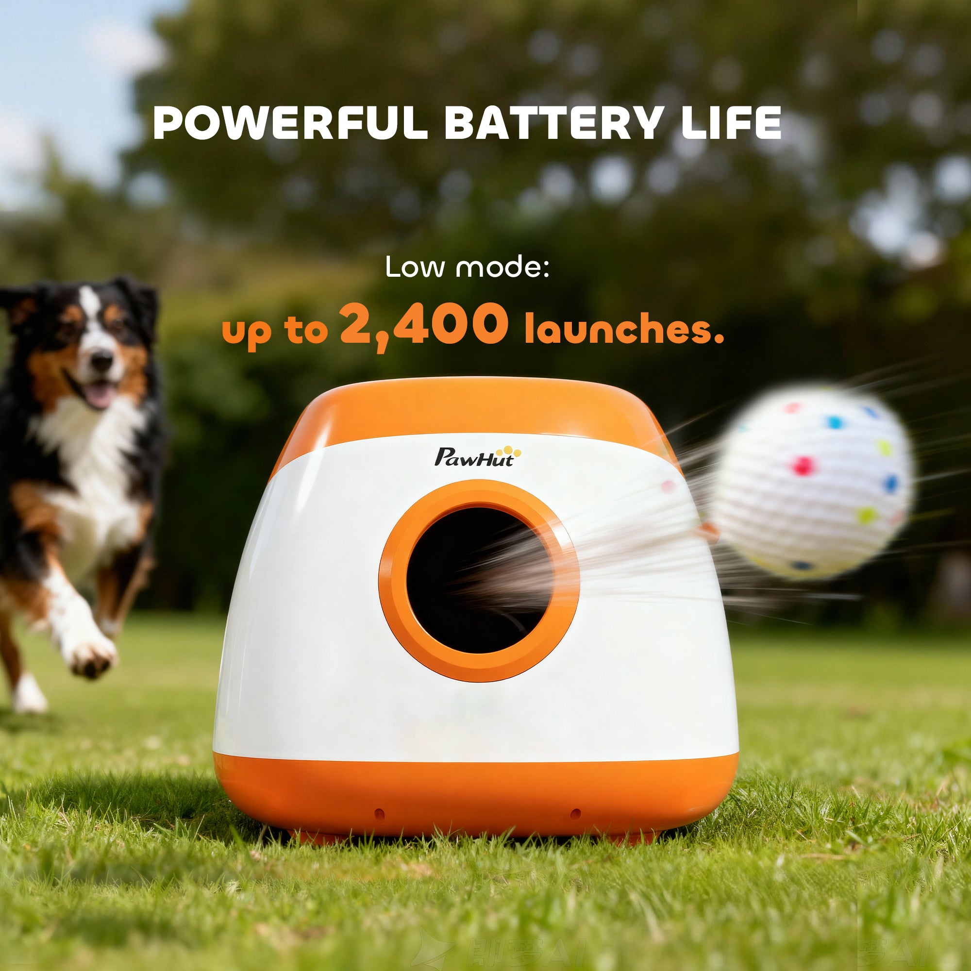 Automatic Dog Ball Launcher 26-79 FT