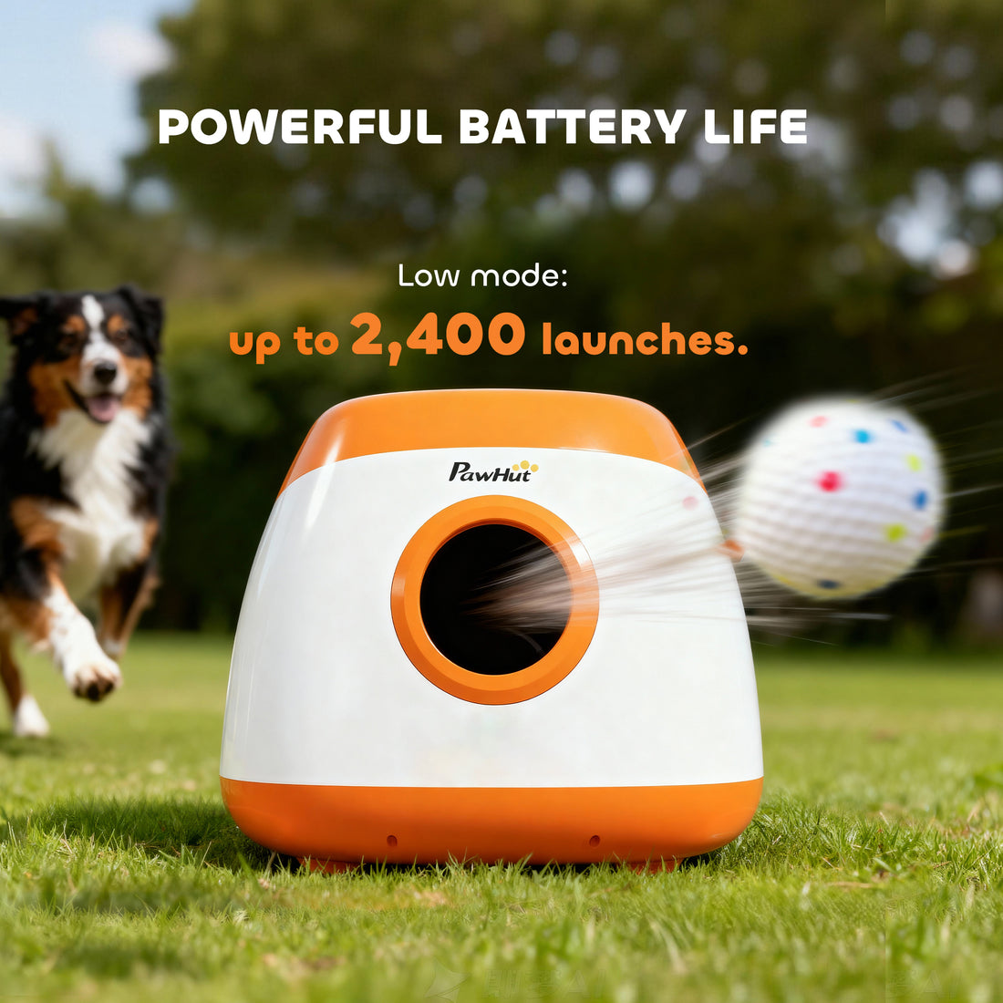 Automatic Dog Ball Launcher 26-79 FT