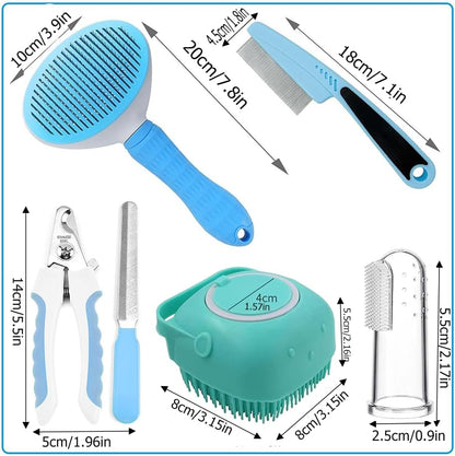 7 pcs Pet Grooming Kit