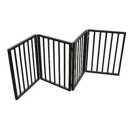 Portable Wooden Pet Gate Fence